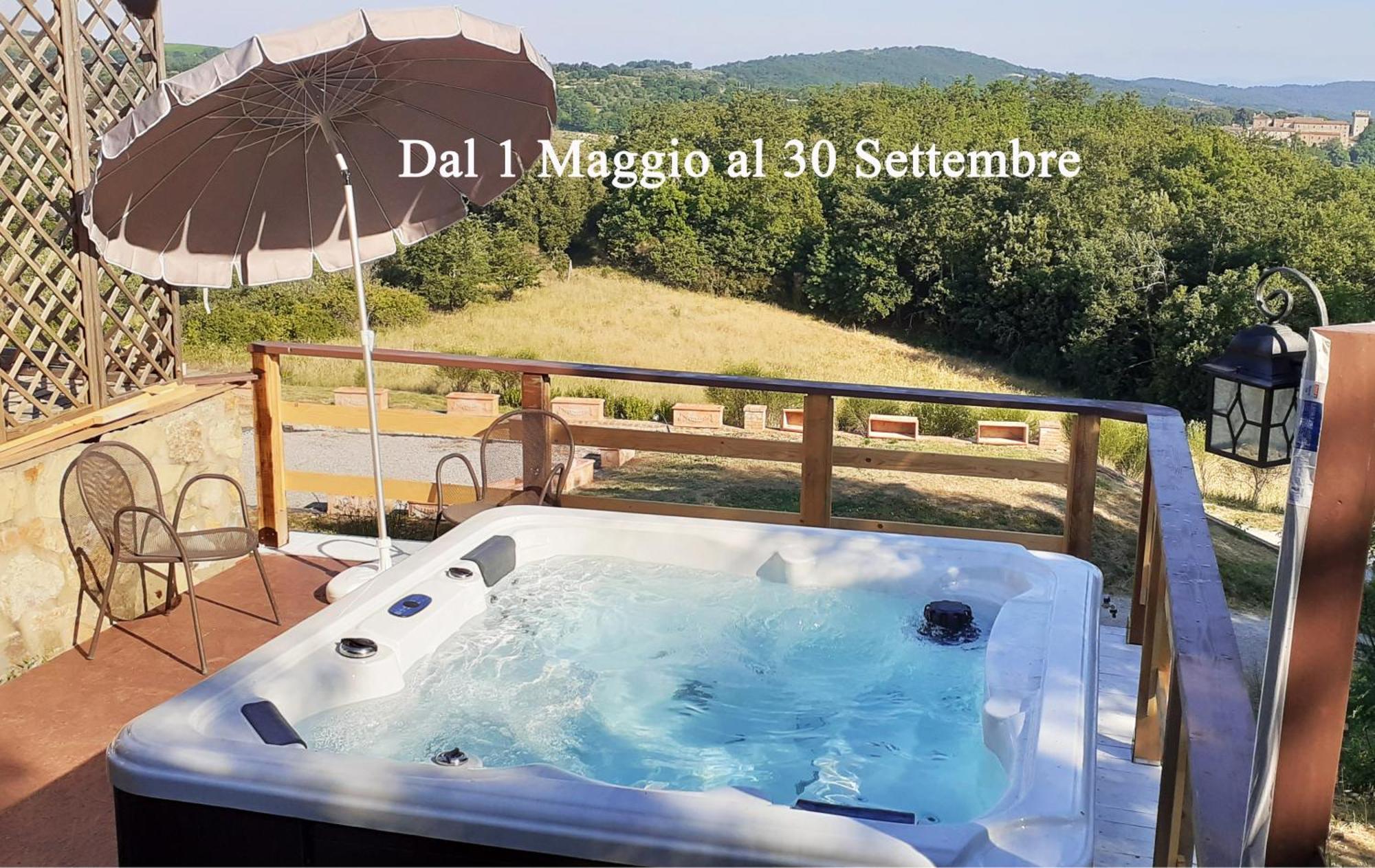 Podere Casalbosco - Idromassaggio E Panorama Rapolano Terme Exterior foto